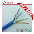 UL, указанный CAT6 Bulk Cable 23AWG Чистый медный вытягивающий блок UTP CAT6 Cable CMR Riser Rated